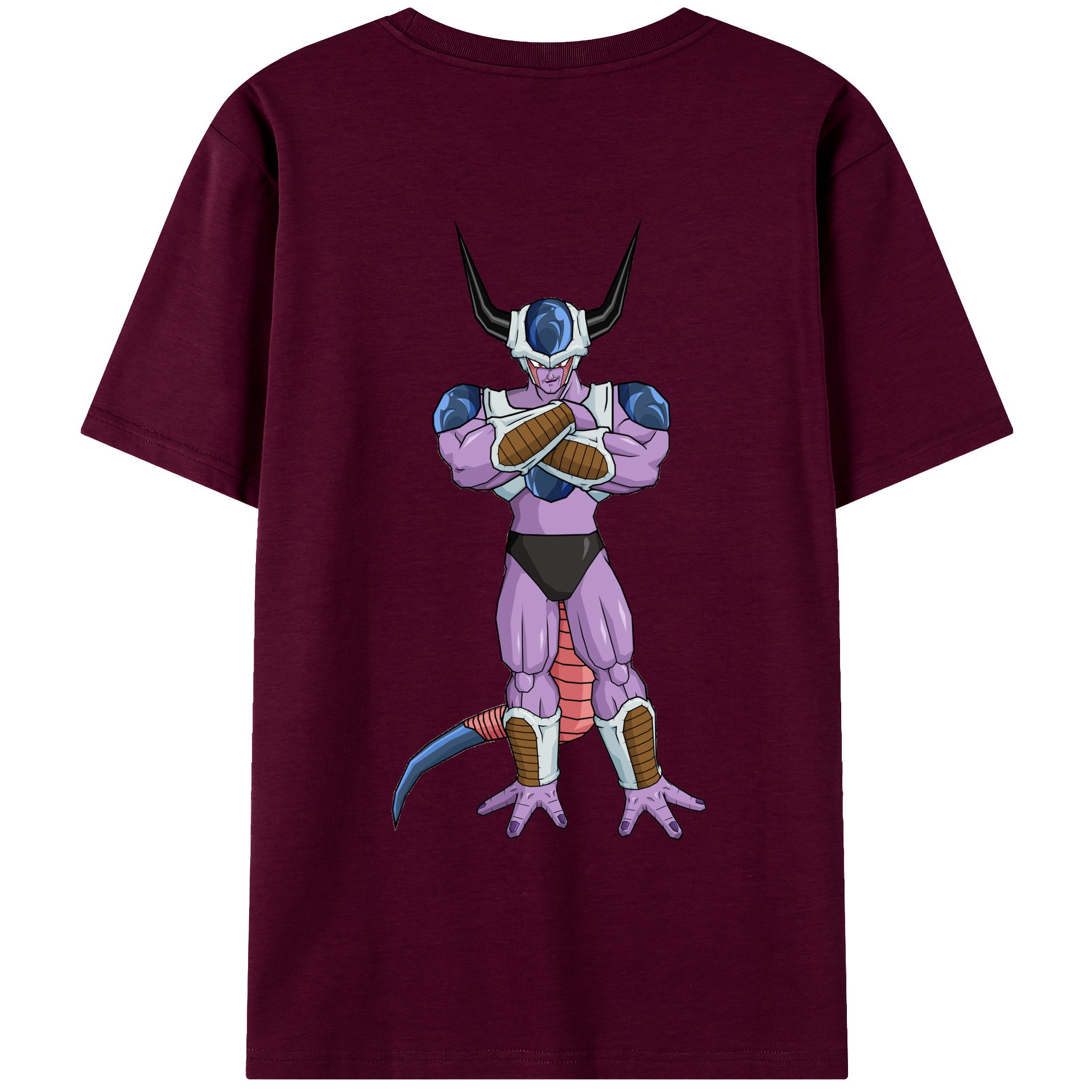 （画像用） ドラゴンボール フリーザ DRAGON BALL Frieza レディース半袖Tシャツ(バックプリント)